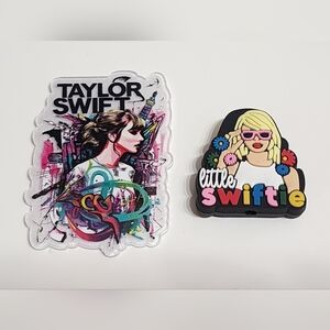 Flatback Taylor Beads Acrylic Bag Clip Keychain‎ Badge Magnet Crafts Hair Clip